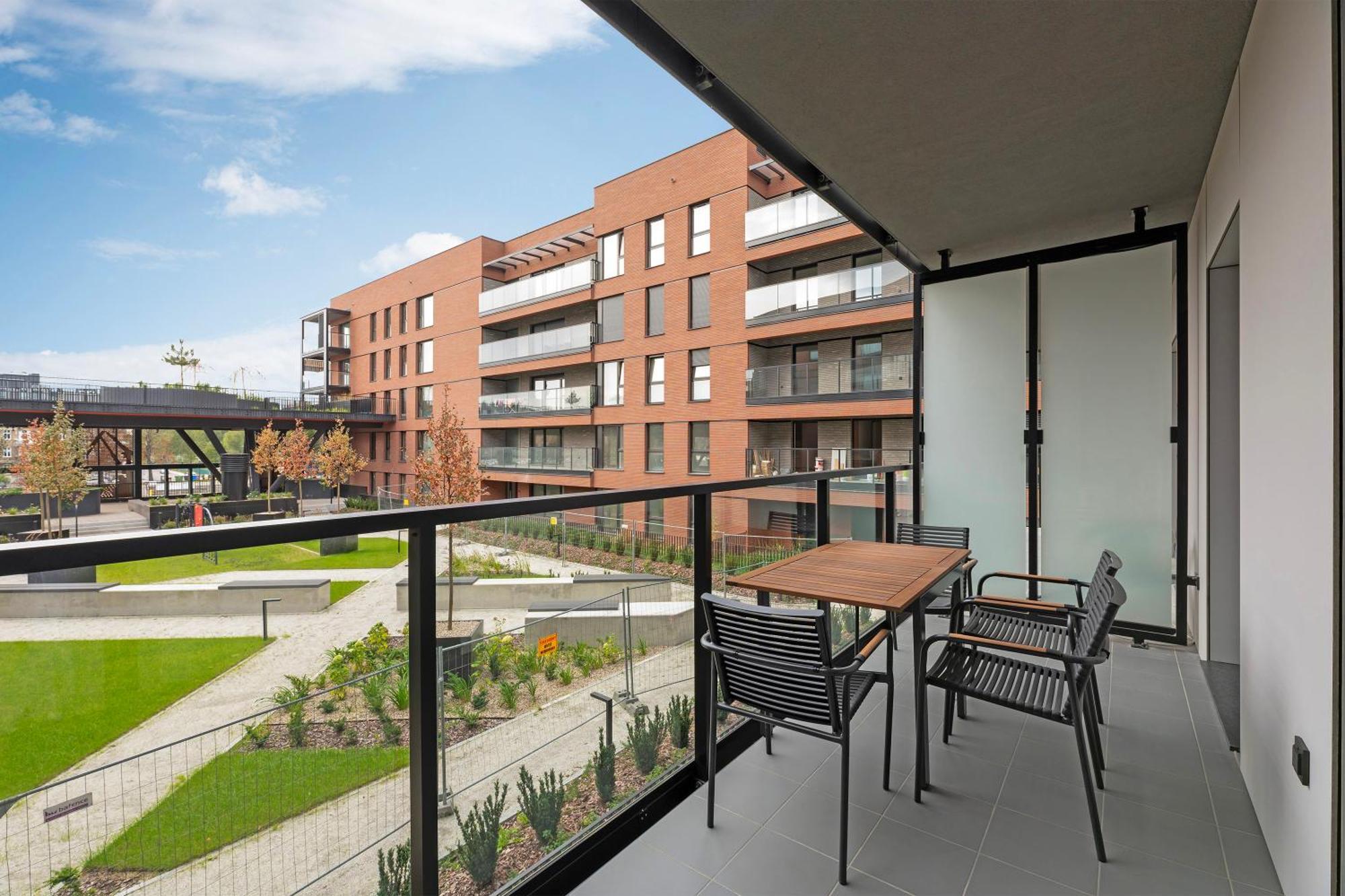 Nadmotlawie Estate Gym, Sauna & Parking By Downtown Apartments Gdańsk Exteriör bild
