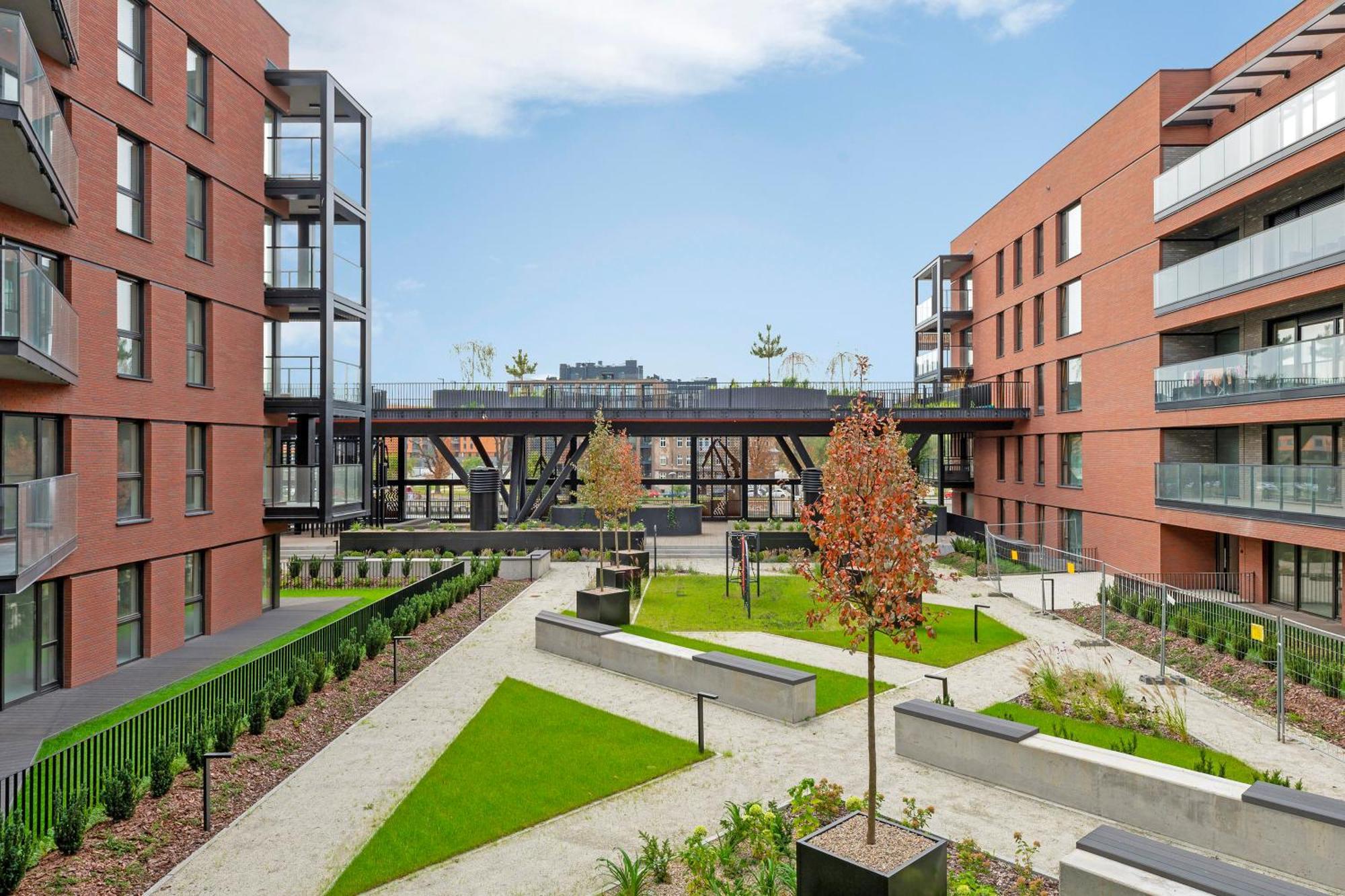 Nadmotlawie Estate Gym, Sauna & Parking By Downtown Apartments Gdańsk Exteriör bild