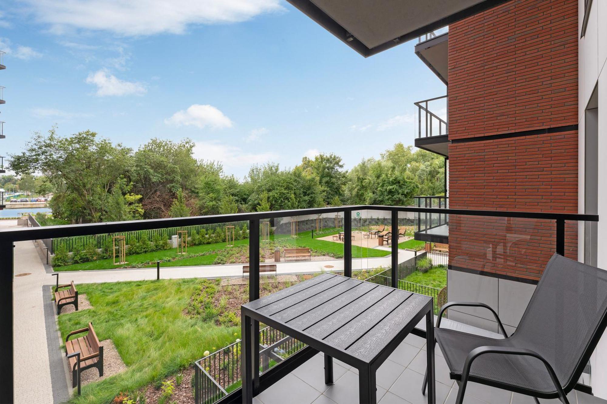 Nadmotlawie Estate Gym, Sauna & Parking By Downtown Apartments Gdańsk Exteriör bild
