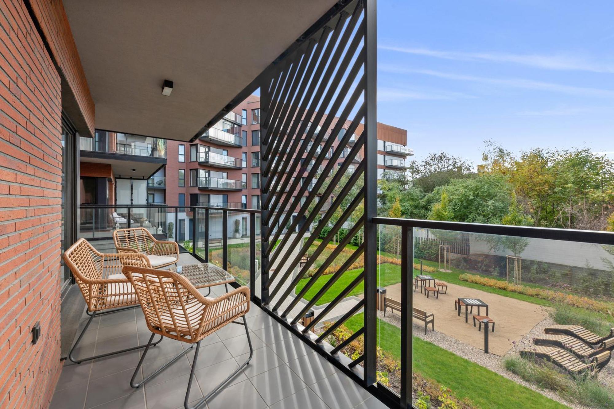 Nadmotlawie Estate Gym, Sauna & Parking By Downtown Apartments Gdańsk Rum bild